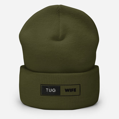 Tug Wife Cuffed Beanie