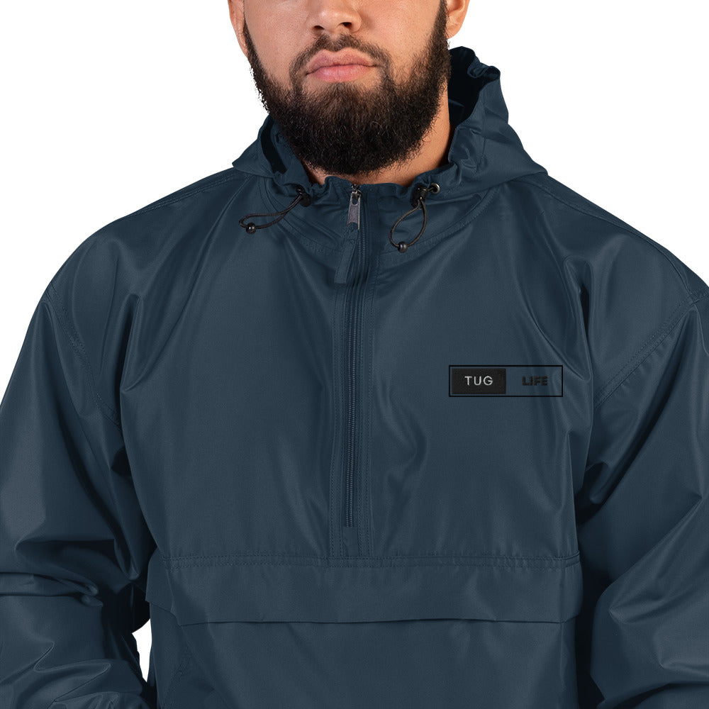 Tug Life Embroidered Champion Packable Jacket