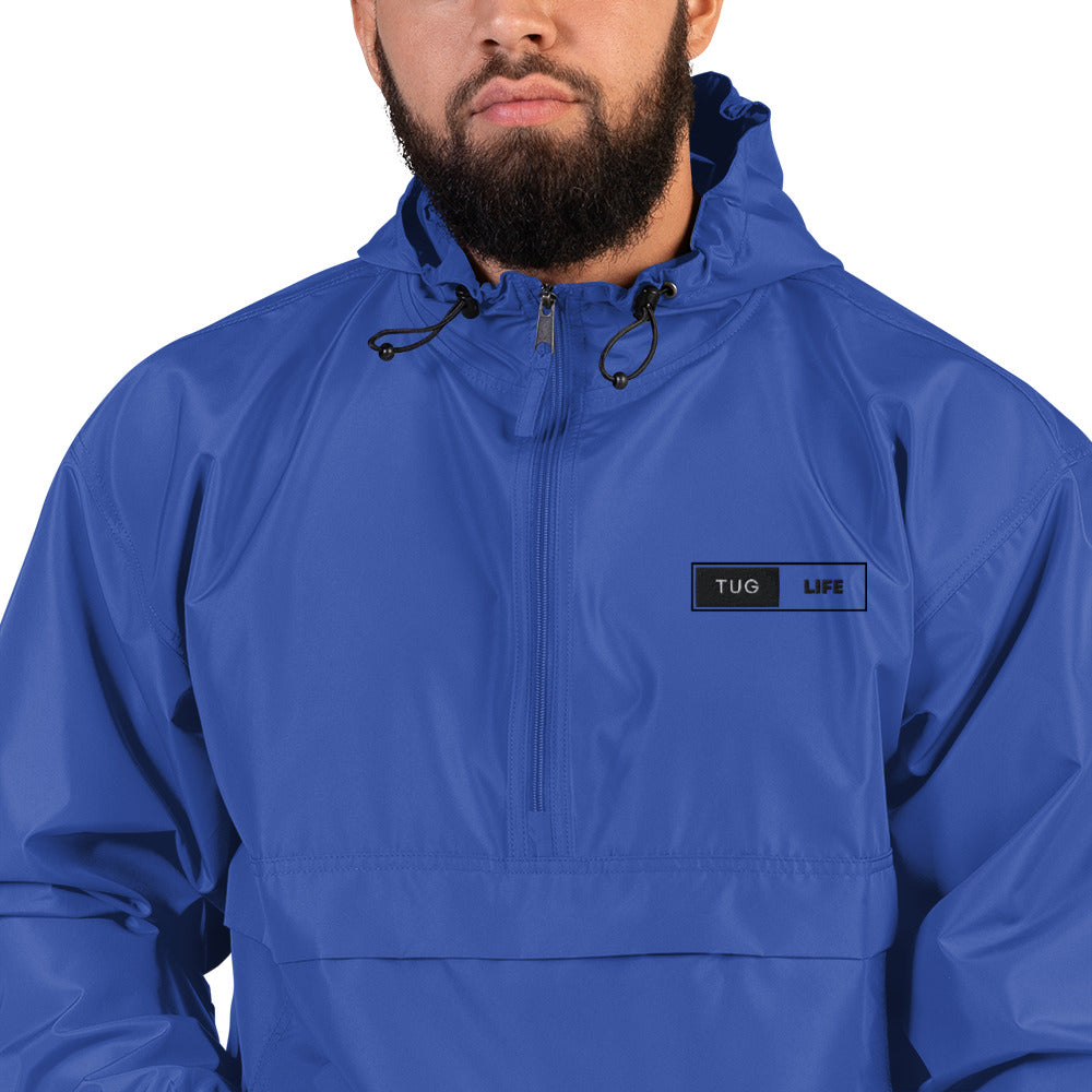 Tug Life Embroidered Champion Packable Jacket