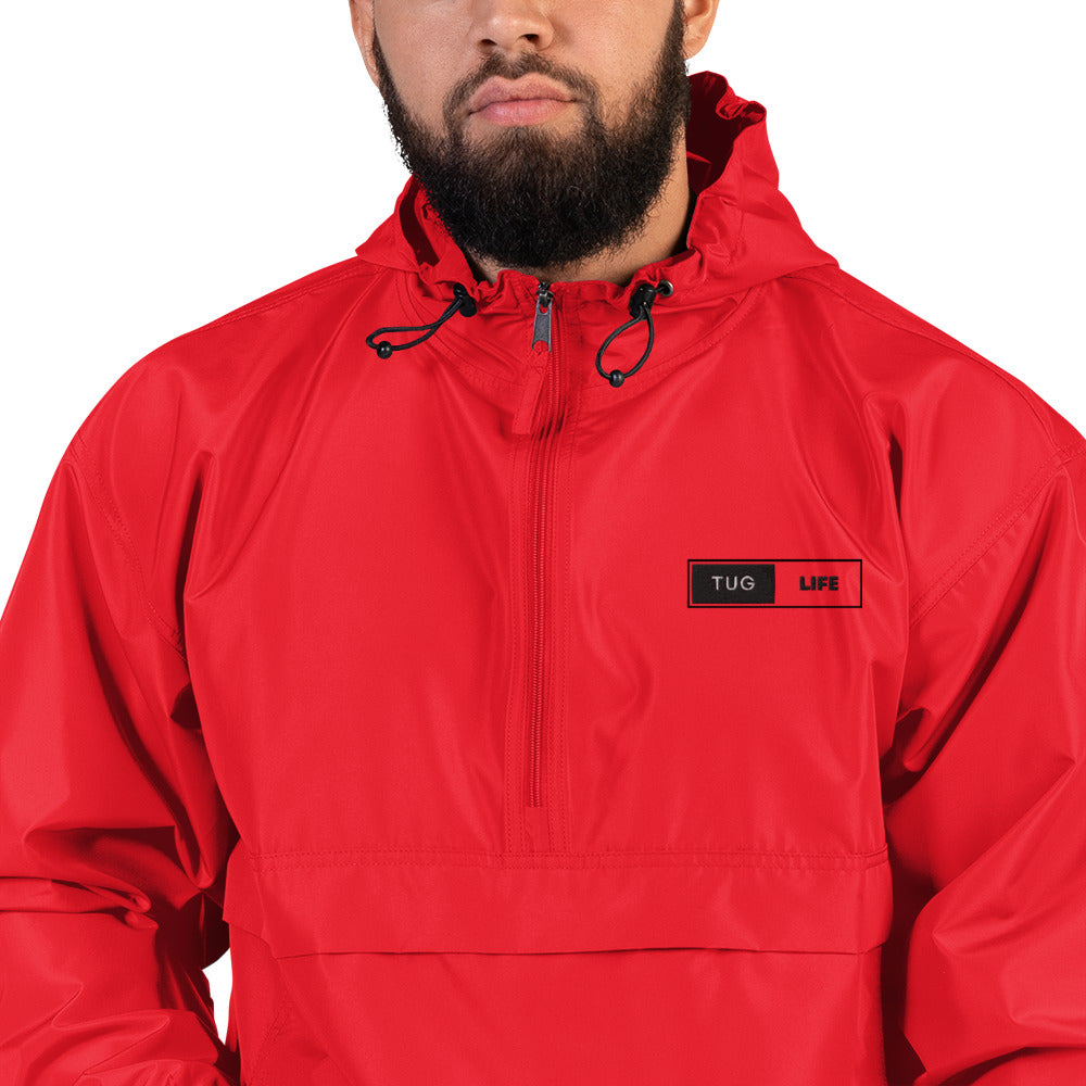 Tug Life Embroidered Champion Packable Jacket