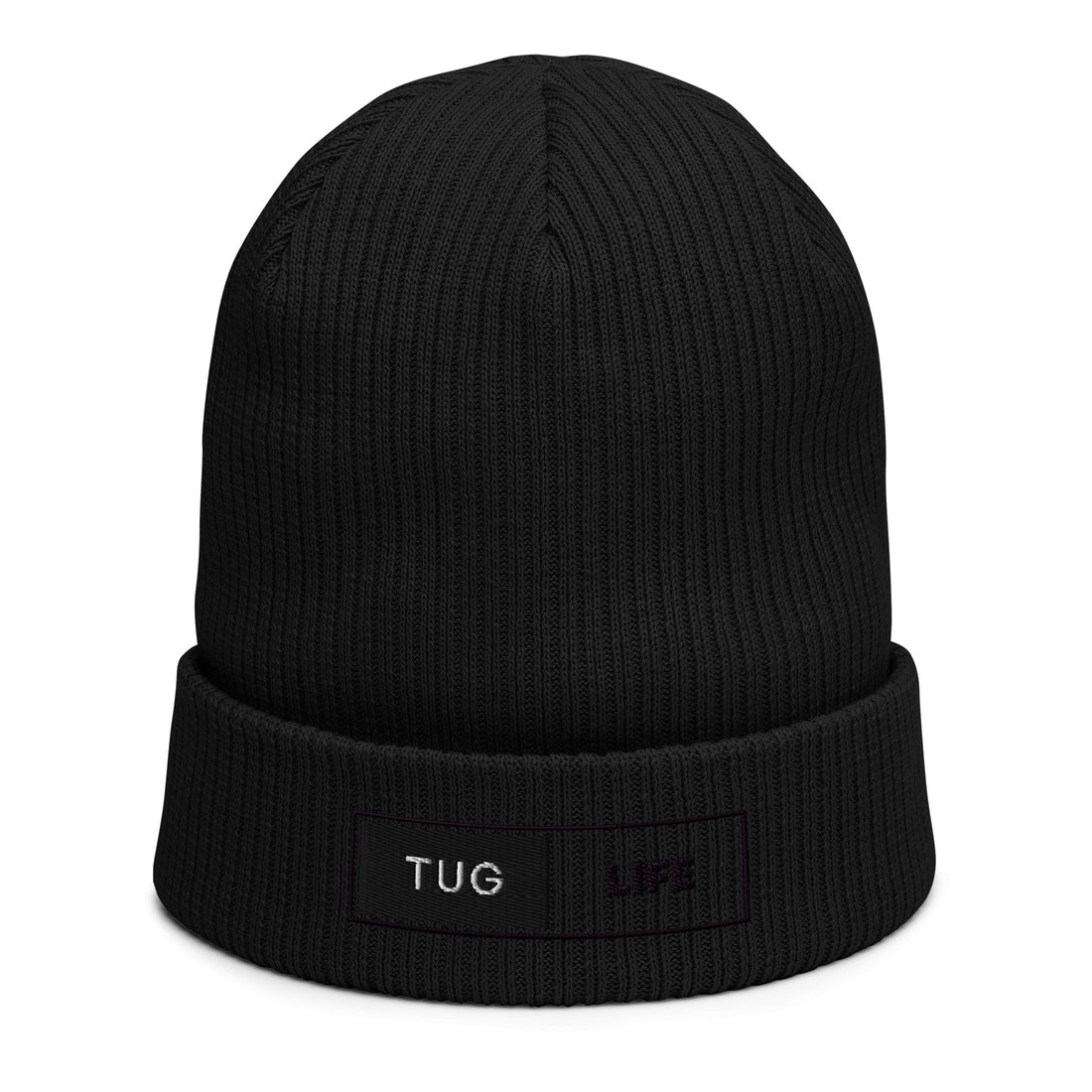 Tug Life Organic ribbed beanie