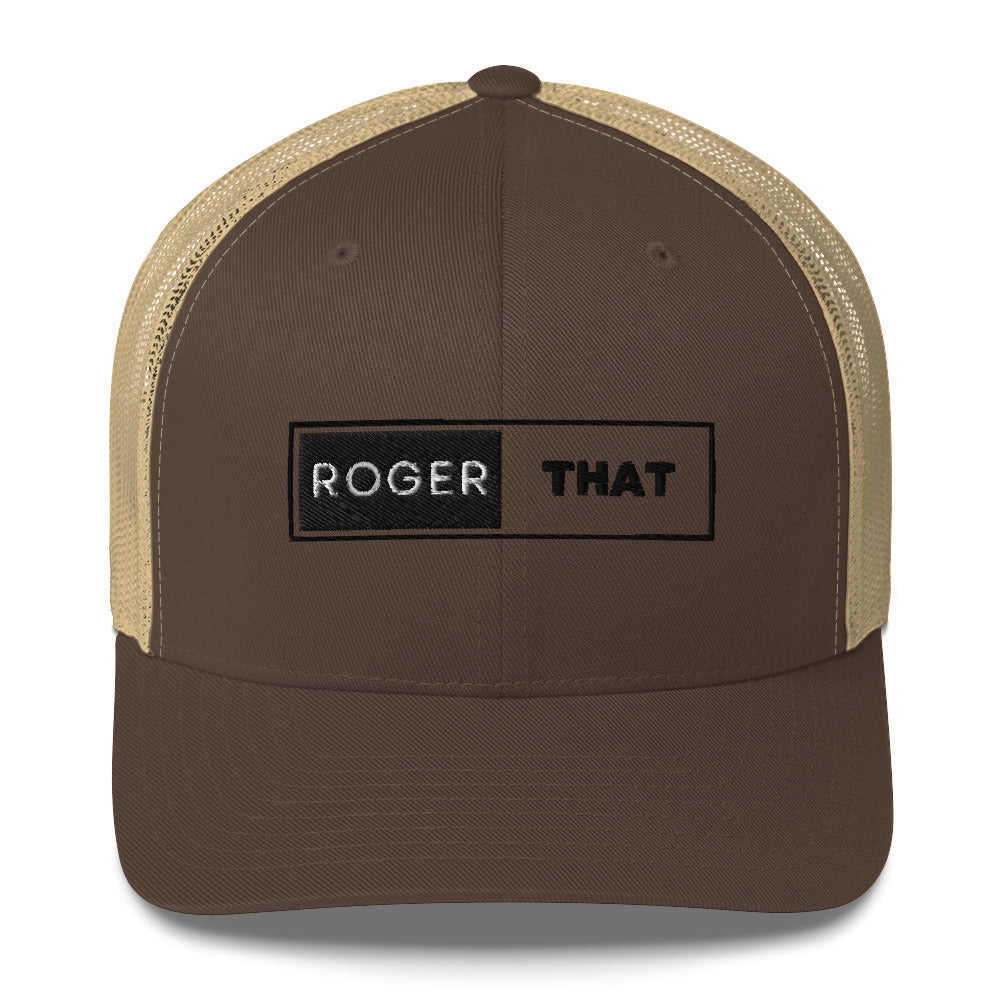 Roger That Trucker Cap